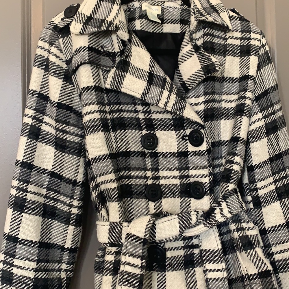 Plaid Coat - Picture 2 of 4